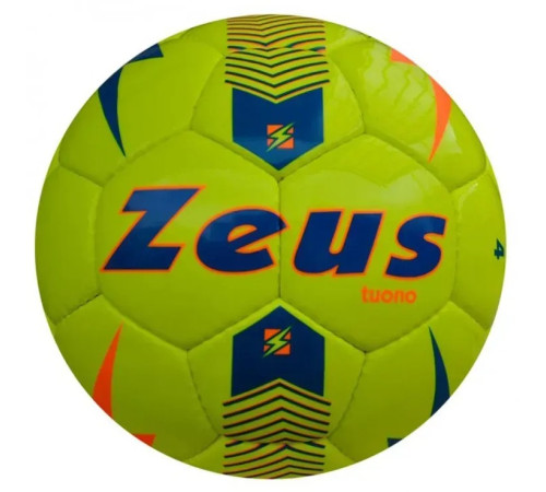 М'яч футбольний Zeus PALLONE TUONO розмір 4, зелено-синій