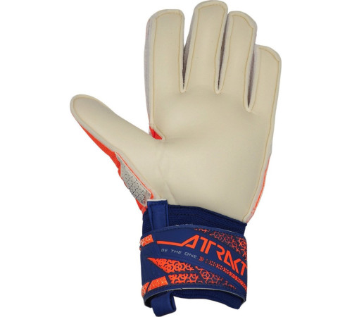 Рукавички воротарські Reusch Attrakt Solid 5570516 2500 р.10,5, біло-помаранчеві
