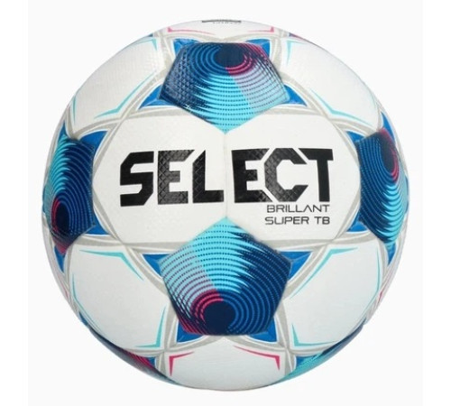 М'яч футбольний SELECT BRILLANT SUPER FIFA TB v25 розмір 5, біло-синій