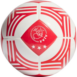 М'яч футбольний Adidas Ajax Amsterdam Home Club IP7027 розмір 5, червоно-білий