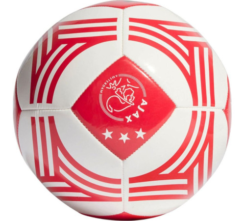 М'яч футбольний Adidas Ajax Amsterdam Home Club IP7027 розмір 5, червоно-білий