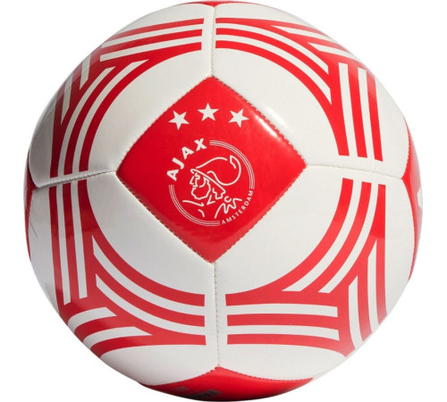 М'яч футбольний Adidas Ajax Amsterdam Home Club IP7027 розмір 5, червоно-білий