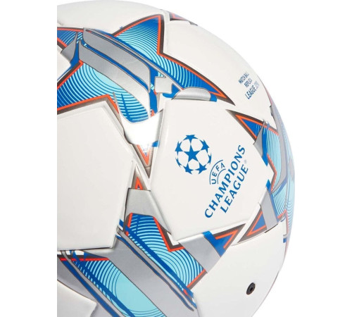 М'яч футбольний Adidas UCL Junior 290 League 23/24 IA0946 розмір 4, біло-синій М'яч футбольний Adidas UCL Junior 290 League 23/24 IA0946 розмір 4, біло-синій