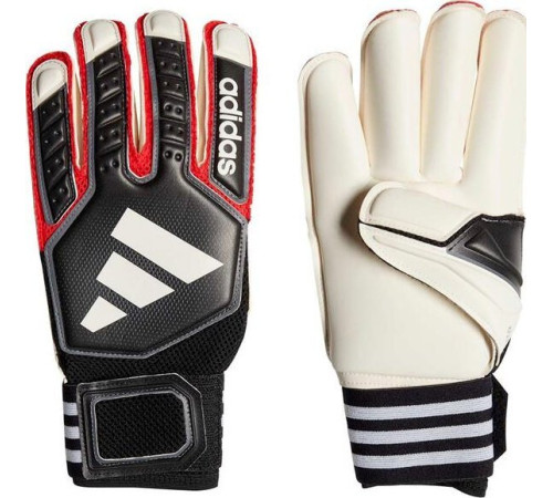 Рукавички воротарські Adidas Tiro Pro czarne HN5611 р. 11, чорно-білі
