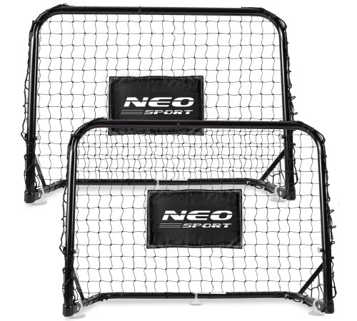 Ворота футбольні Neo‑Sport NS‑486 60 х 45 х 25 см, чорні