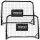 Ворота футбольні Neo‑Sport NS‑486 60 х 45 х 25 см, чорні