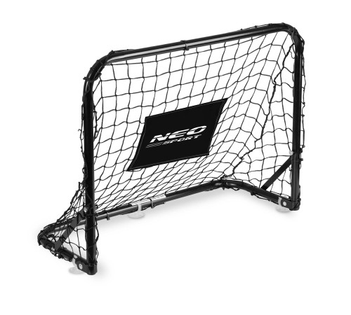 Ворота футбольні Neo‑Sport NS‑486 60 х 45 х 25 см, чорні