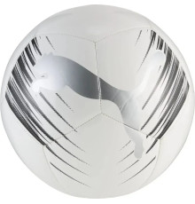 М'яч футбольний Puma ATTACANTO Graphic ball ромір 4, біло-сірий