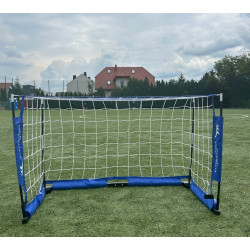 Ворота футбольні YakimaSport MINI UNI 120 х 80 см, синьо-білі