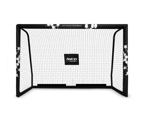 Ворота футбольні Neo-Sport NS-462 180 x 120 x 60 см, чорно-білі
