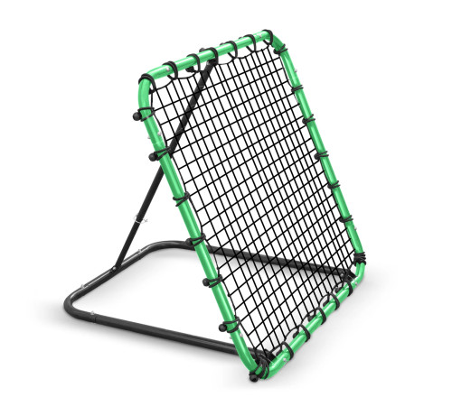 Сітка тренувальна для футболу Neo-Sport Rebounder 120 x 120 см, чорно-зелена