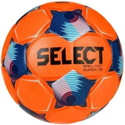 М'яч футбольний Select BRILLANT SUPER FIFA TB v25 розмір 5, оранжево-синій
