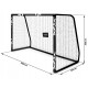 Ворота футбольні Neo‑Sport Hexagon NS‑472 300 х 200 х 120 см, чорні