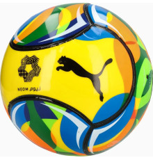 М'яч футбольний Puma Beach Football (FIFA Pro) розмір 5, жовто-синій