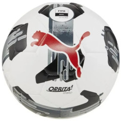 М'яч футбольний Puma Orbita 4 HYB (FIFA Basic)  розмір 5, чорно-білий