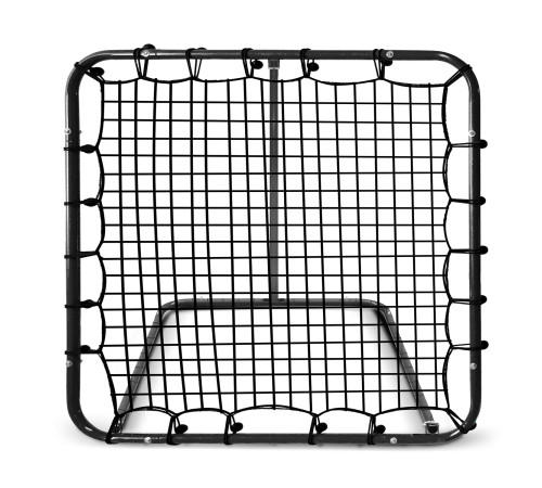 Сітка тренувальна для футболу Neo-Sport NS-1490 Rebounder 120 x 120 х 107 см, чорні
