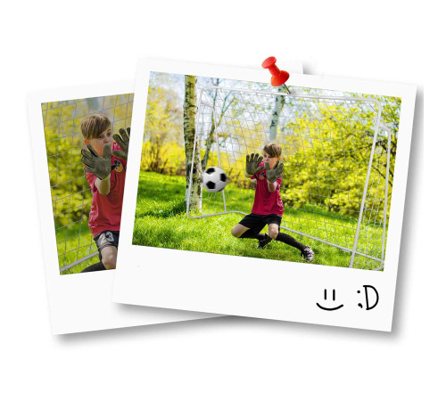 Сітка тренувальна для футболу Neo-Sport NS-1490 Rebounder 120 x 120 х 107 см, чорні