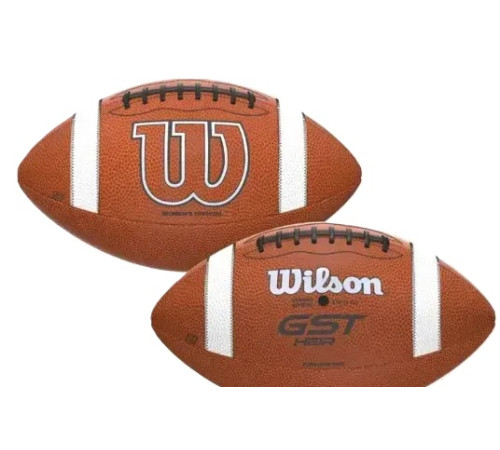 М'яч для американського футболу Wilson GST SPEEDSKIN HEIR WOMEN'S OFFICIAL YH