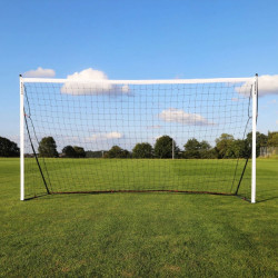 Ворота футбольні QUICKPLAY KICKSTER 500 x 200 см, чорно-білі