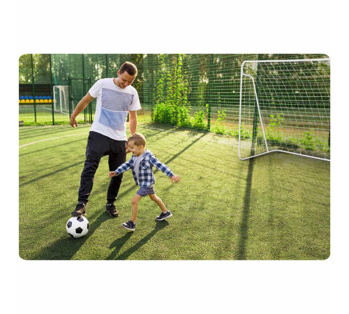 Ворота футбольні Neo-Sport NS-496 300 x 200 x 90 см, білі