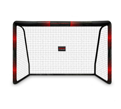 Ворота футбольні Neo‑Sport Dots NS‑473 300 х 200 х 120 см, чорно-червоні