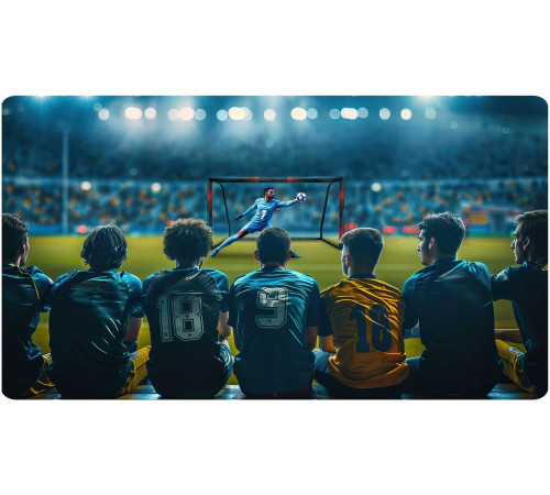 Ворота футбольні Neo‑Sport Dots NS‑473 300 х 200 х 120 см, чорно-червоні