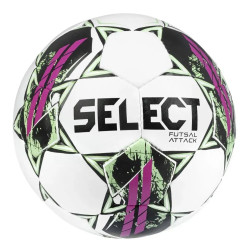М'яч для футзалу Select Futsal Attack v22, розмір 4, біло-рожевий