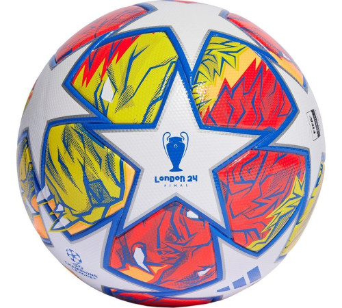 М'яч футбольний Adidas UCL League IN9334 розмір 4, різнокольоровий М'яч футбольний Adidas UCL League IN9334 розмір 4, різнокольоровий