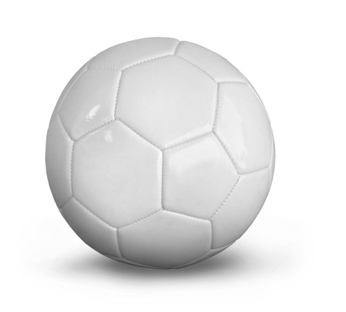 М'яч футбольний Yakimasport ALL WHITE, розмір 5 М'яч футбольний Yakimasport ALL WHITE, розмір 5