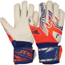 Рукавички воротарські Reusch Attrakt Silver Junior 5572214 2500 р.5, помаранчево-сині