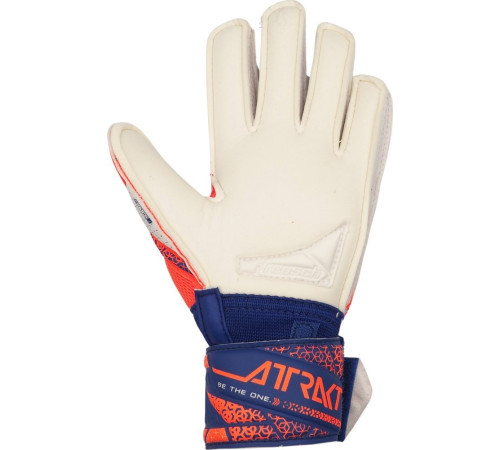 Рукавички воротарські Reusch Attrakt Silver Junior 5572214 2500 р.5, помаранчево-сині