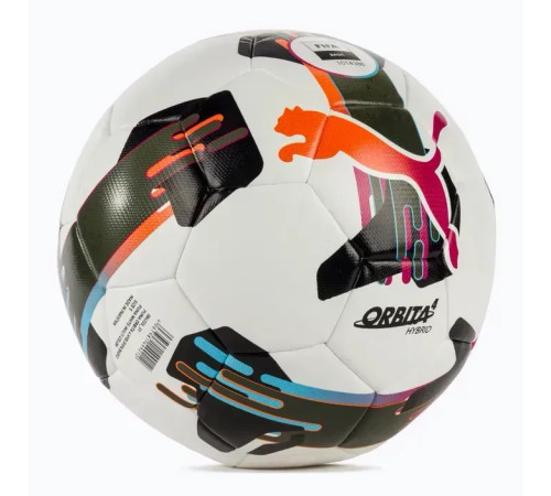 М'яч футбольний Puma Orbita 4 HYB (FIFA Basic) розмір 4, біло-чорний