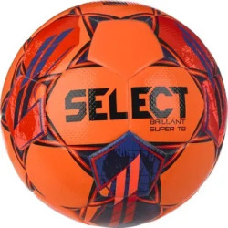 М'яч футбольний Select BRILLANT SUPER FIFA TB v23 розмір 5,  червоно-оранжевий