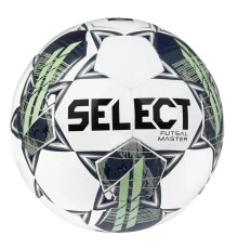 М'яч для футзалу Select Futsal Master (FIFA Basic) v22 розмір 4, біло-зелений