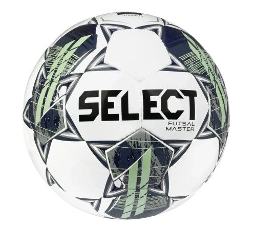М'яч для футзалу Select Futsal Master (FIFA Basic) v22 розмір 4, біло-зелений
