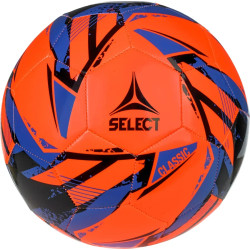 М'яч футбольний Select Classic v26 розмір 5, чорно-оранжевий