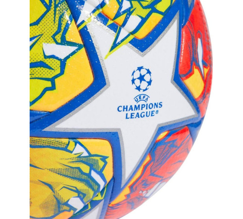 М'яч футбольний Adidas UCL League IN9334 розмір 5, різнокольоровий М'яч футбольний Adidas UCL League IN9334 розмір 5, різнокольоровий