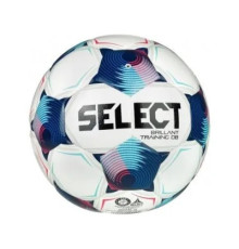 М'яч футбольний SELECT BRILLANT TRAINING DB v25 розмір 5, біло-синій