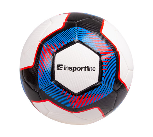 М'яч футбольний inSPORTline Spinut розмір 5, різнокольоровий