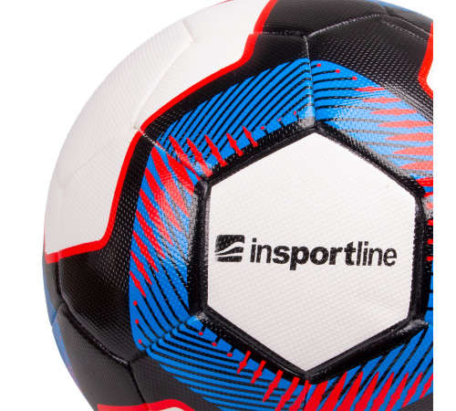 М'яч футбольний inSPORTline Spinut розмір 5, різнокольоровий