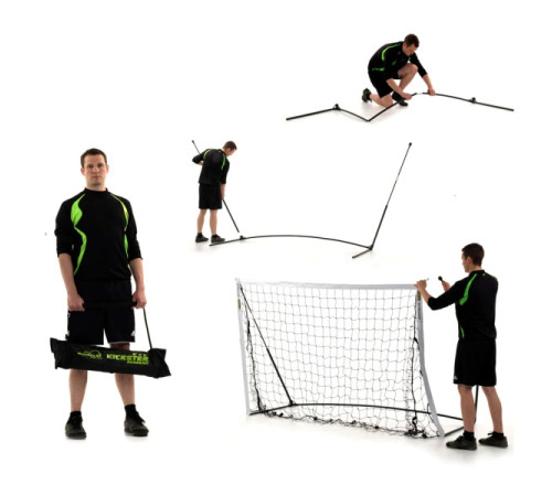 Футбольні ворота QUICKPLAY KICKSTER 6x4' 180x120 см Футбольні ворота QUICKPLAY KICKSTER 6x4' 180x120 см