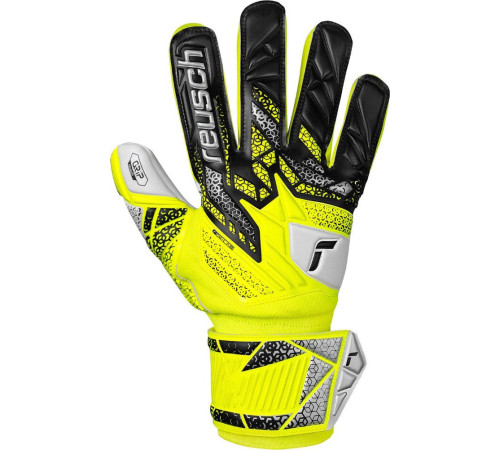 Рукавички воротарські Reusch Attrakt Grip 5570815 2014 р.9,5, жовто-чорні