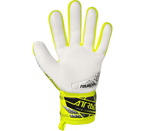 Рукавички воротарські Reusch Attrakt Grip 5570815 2014 р.9,5, жовто-чорні