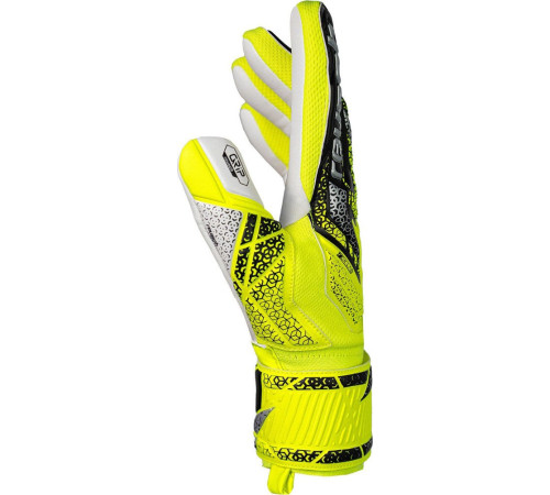 Рукавички воротарські Reusch Attrakt Grip 5570815 2014 р.9,5, жовто-чорні