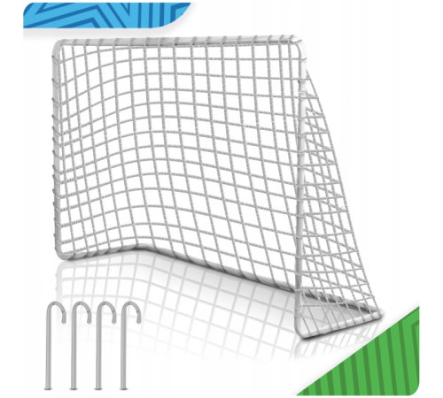 Ворота футбольні Neo‑Sport NS‑485 183 х 122 х 61 см, білі