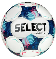 М'яч футбольний SELECT BRILLANT TRAINING DB v25 розмір 4, біло-синій