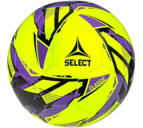 М'яч футбольний Select Classic v26 розмір 4, зелено-фіолетовий