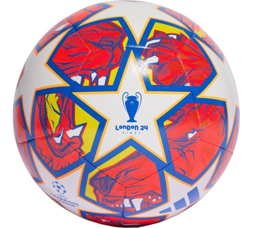 М'яч футбольний Adidas UCL TRN IN9332 розмір 3, біло-червоний М'яч футбольний Adidas UCL TRN IN9332 розмір 3, біло-червоний
