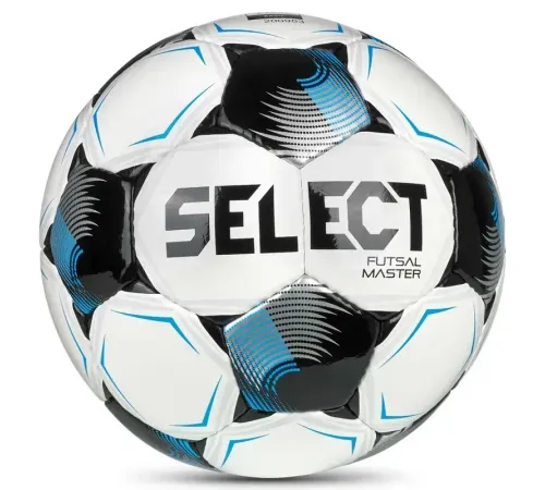 М'яч футзальний Select Futsal Master v26 розмір 4, біло-чорний