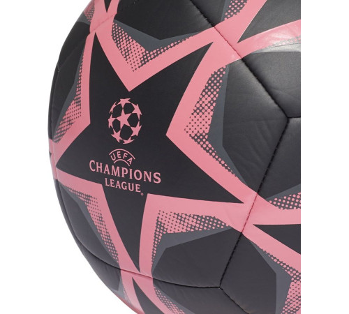 Футбольний м'яч Adidas Finale Club Real Madryt FS0269 FS0269 - чорно-рожевий Футбольний м'яч Adidas Finale Club Real Madryt FS0269 FS0269 - чорно-рожевий